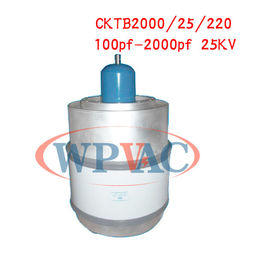 Αγορά κενός μεταβλητός πυκνωτής 100~2000pf 25KV, κεραμική μεταβλητή χαμηλή απώλεια πυκνωτών online manufacture