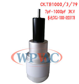 Ο κενός μεταβλητός πυκνωτής 7~1000pf CKTB1000/3/79 HV αντικαθιστά CV05C 1000 XN